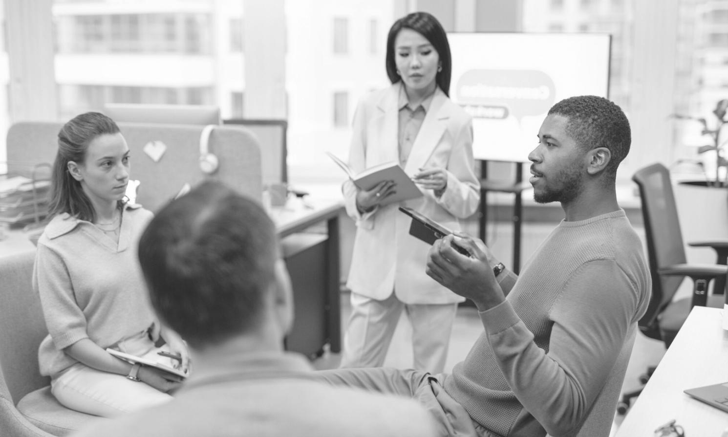 Software testing specialist analyzing application performance across multiple platforms